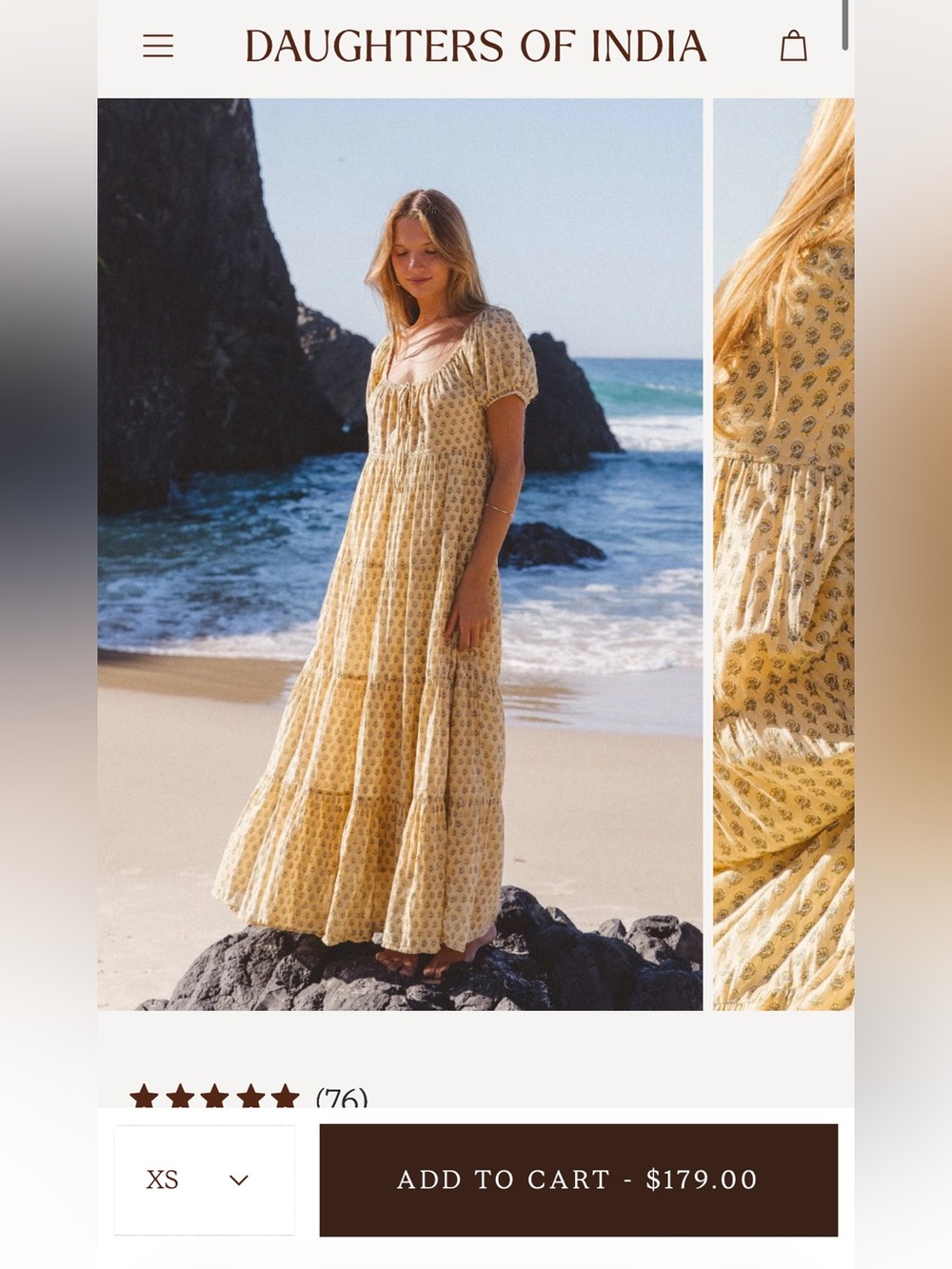 Daughters of India Sita Maxi Dress